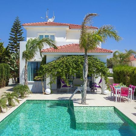 Ayia Thekla Seafront Villa Lavender Agia Napa Exterior foto