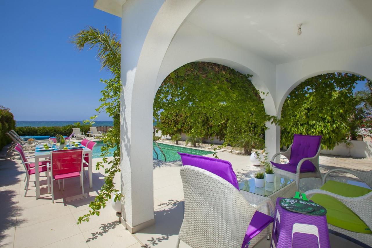Ayia Thekla Seafront Villa Lavender Agia Napa Exterior foto